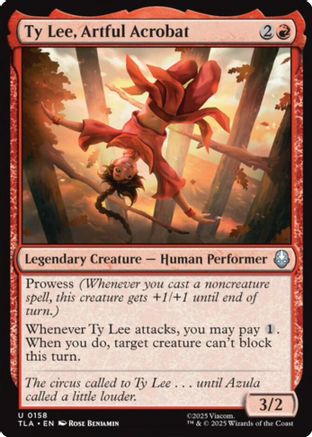 Ty Lee, Artful Acrobat  [Avatar: The Last Airbender] Foil