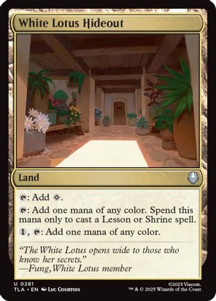 White Lotus Hideout  [Avatar: The Last Airbender] Foil
