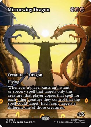 Mirrorwing Dragon (Borderless)  [Avatar: The Last Airbender: Eternal-Legal] Foil