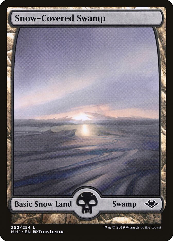 Snow-Covered Swamp [Modern Horizons] Foil