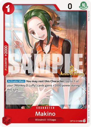 Makino (OP13-015) - [Carrying On His Will: 3rd Anniversary Tournament Cards]