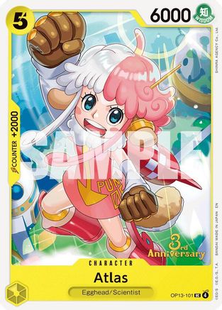 Atlas (OP13-101) - [Carrying On His Will: 3rd Anniversary Tournament Cards]