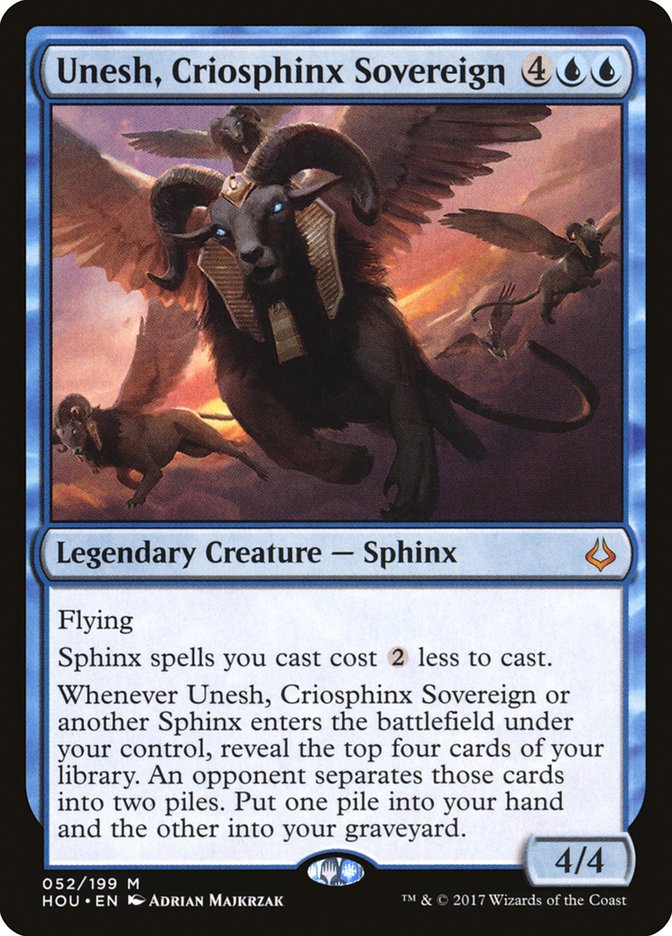 Unesh, Criosphinx Sovereign [Hour of Devastation] Foil