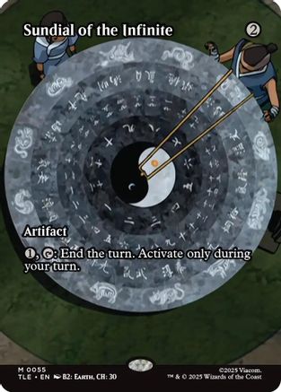 Sundial of the Infinite (Borderless)  [Avatar: The Last Airbender: Eternal-Legal] Foil