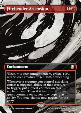 Firebender Ascension (Borderless)  [Avatar: The Last Airbender]
