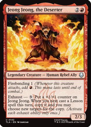 Jeong Jeong, the Deserter  [Avatar: The Last Airbender]