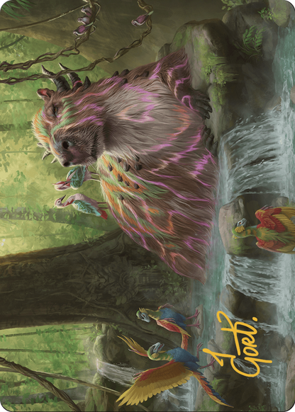 Basking Capybara // Basking Capybara  [The Lost Caverns of Ixalan Art Series] (Borderless)