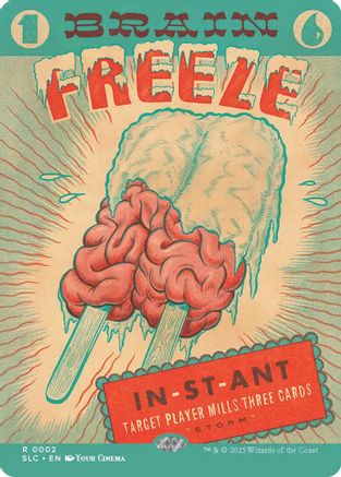 Brain Freeze  [Secret Lair Countdown Kit] Foil