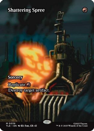 Shattering Spree (Borderless)  [Avatar: The Last Airbender: Eternal-Legal]