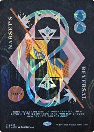 Narset's Reversal (Halo Foil)  [Secret Lair Countdown Kit] Foil