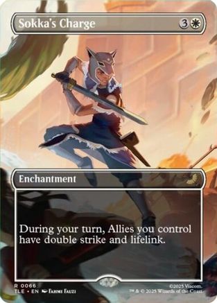 Sokka's Charge (Borderless)  [Avatar: The Last Airbender: Eternal-Legal] Foil