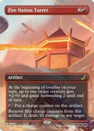 Fire Nation Turret (Borderless)  [Avatar: The Last Airbender: Eternal-Legal]