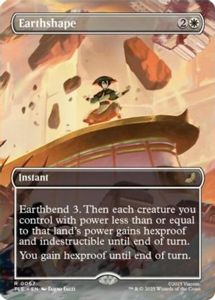 Earthshape (Borderless)  [Avatar: The Last Airbender: Eternal-Legal] Foil
