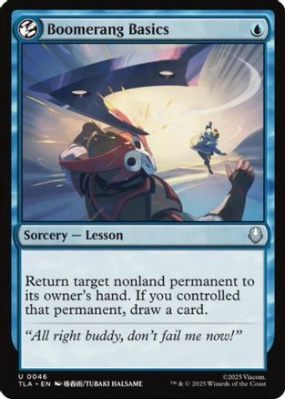 Boomerang Basics  [Avatar: The Last Airbender] Foil
