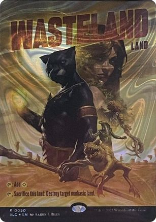 Wasteland (Halo Foil)  [Secret Lair Countdown Kit] Foil