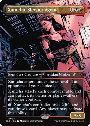 Xantcha, Sleeper Agent  [Secret Lair Countdown Kit] Foil