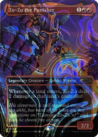 Zo-Zu the Punisher (Halo Foil)  [Secret Lair Countdown Kit] Foil