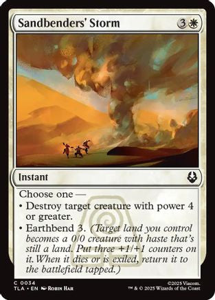 Sandbenders' Storm  [Avatar: The Last Airbender] Foil