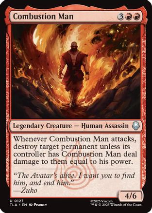Combustion Man  [Avatar: The Last Airbender]