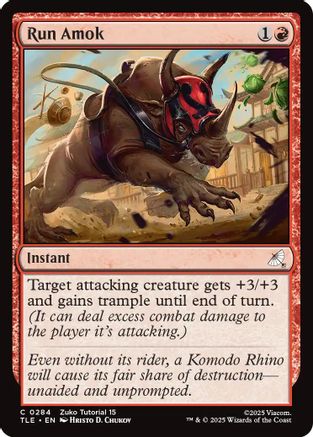 Run Amok (0284)  [Avatar: The Last Airbender: Eternal-Legal]