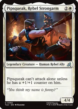 Pipsqueak, Rebel Strongarm  [Avatar: The Last Airbender: Eternal-Legal] Foil