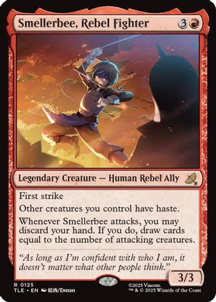 Smellerbee, Rebel Fighter  [Avatar: The Last Airbender: Eternal-Legal] Foil