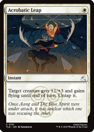 Acrobatic Leap  [Avatar: The Last Airbender: Eternal-Legal] Foil