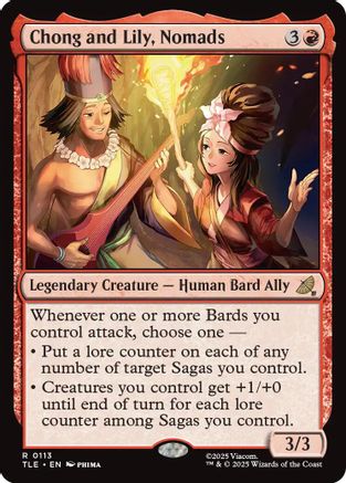 Chong and Lily, Nomads  [Avatar: The Last Airbender: Eternal-Legal]