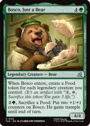Bosco, Just a Bear  [Avatar: The Last Airbender: Eternal-Legal]