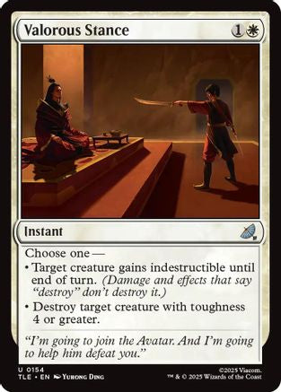 Valorous Stance  [Avatar: The Last Airbender: Eternal-Legal]