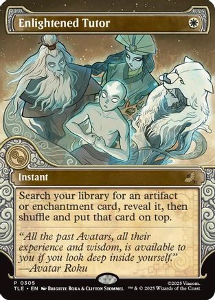 Enlightened Tutor (Showcase)  [Avatar: The Last Airbender: Eternal-Legal]