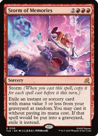 Storm of Memories  [Avatar: The Last Airbender: Eternal-Legal] Foil