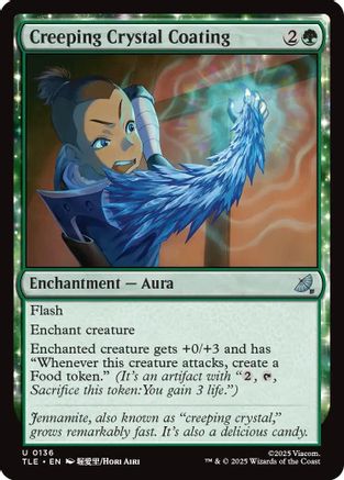 Creeping Crystal Coating  [Avatar: The Last Airbender: Eternal-Legal] Foil