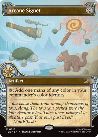 Arcane Signet (Showcase)  [Avatar: The Last Airbender: Eternal-Legal]