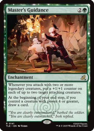Master's Guidance  [Avatar: The Last Airbender: Eternal-Legal] Foil