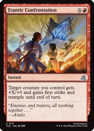 Frantic Confrontation  [Avatar: The Last Airbender: Eternal-Legal] Foil