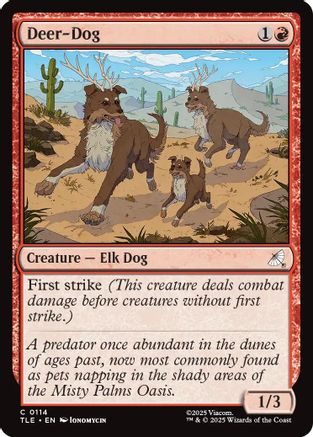 Deer-Dog  [Avatar: The Last Airbender: Eternal-Legal]