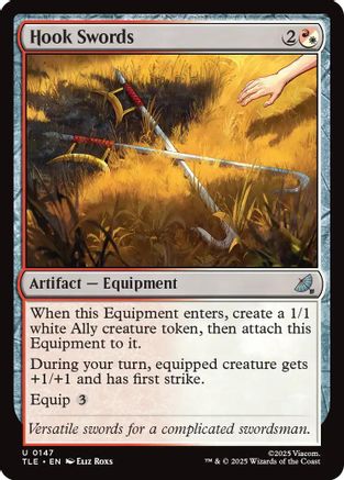 Hook Swords  [Avatar: The Last Airbender: Eternal-Legal]