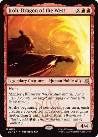 Iroh, Dragon of the West  [Avatar: The Last Airbender: Eternal-Legal] Foil