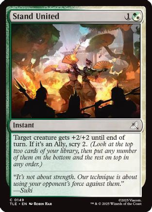 Stand United  [Avatar: The Last Airbender: Eternal-Legal] Foil