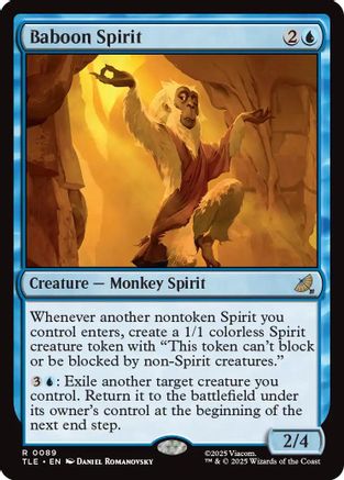 Baboon Spirit  [Avatar: The Last Airbender: Eternal-Legal] Foil