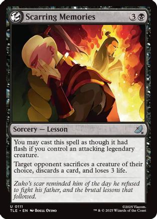 Scarring Memories  [Avatar: The Last Airbender: Eternal-Legal] Foil