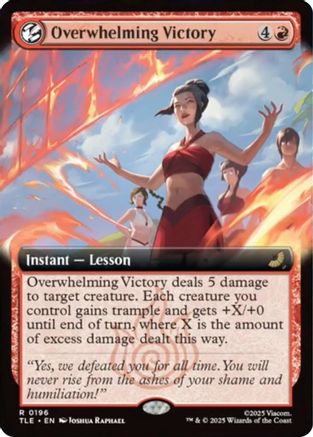 Overwhelming Victory (Extended Art)  [Avatar: The Last Airbender: Eternal-Legal]