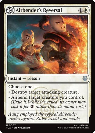 Airbender's Reversal  [Avatar: The Last Airbender] Foil