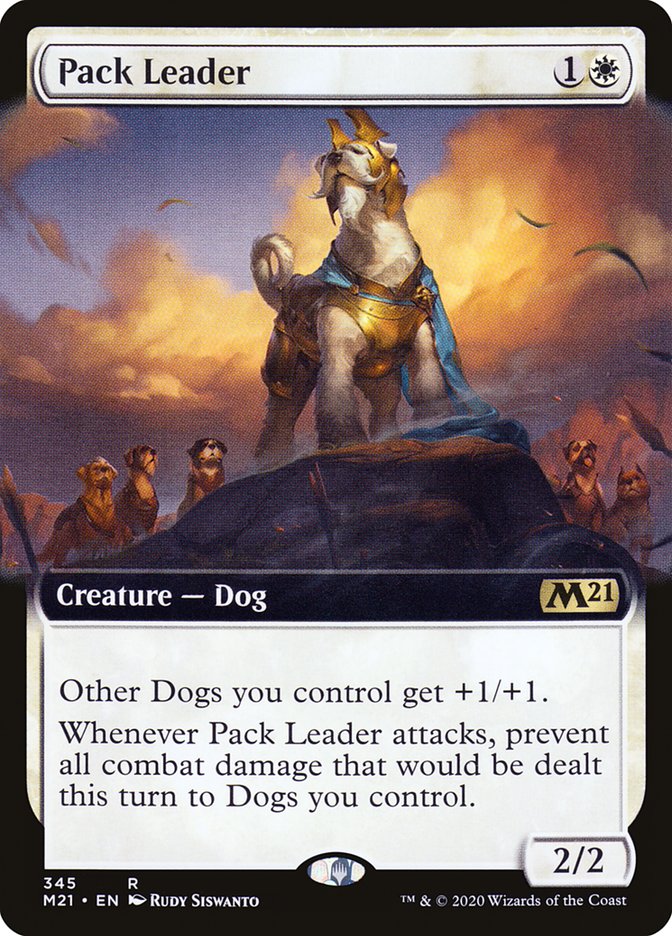 Pack Leader (Extended Art) [Core Set 2021] Foil
