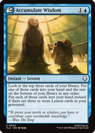 Accumulate Wisdom  [Avatar: The Last Airbender]