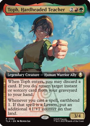 Toph, Hardheaded Teacher (Extended Art)  [Avatar: The Last Airbender]