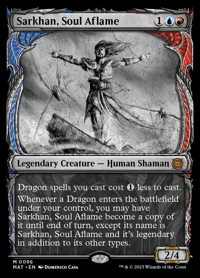 Sarkhan, Soul Aflame (Showcase) [March of the Machine: The Aftermath] Foil