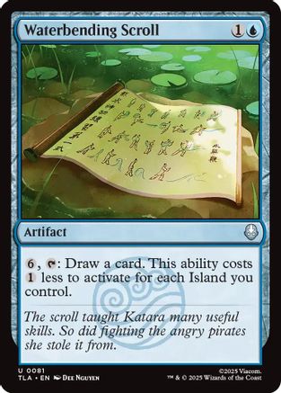 Waterbending Scroll  [Avatar: The Last Airbender] Foil