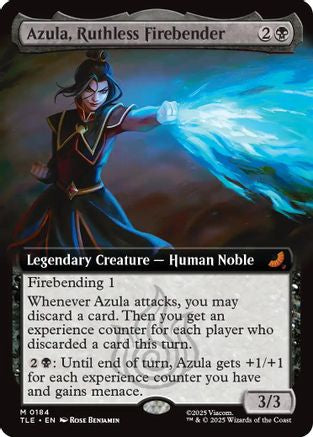 Azula, Ruthless Firebender (Extended Art)  [Avatar: The Last Airbender: Eternal-Legal] Foil